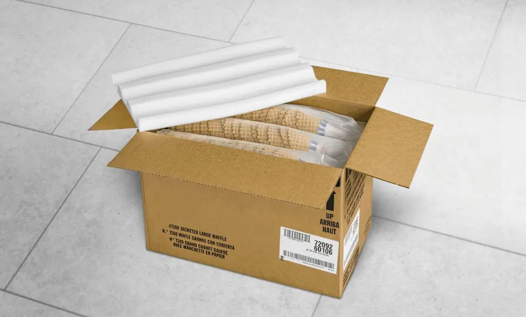 joy waffle cone packaging v2 - keystone foam
