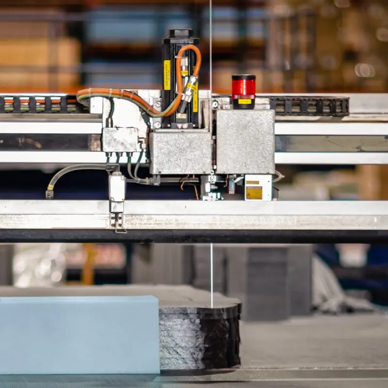 keystone foam capabilities cnc profile cutting 069 800 - keystone foam