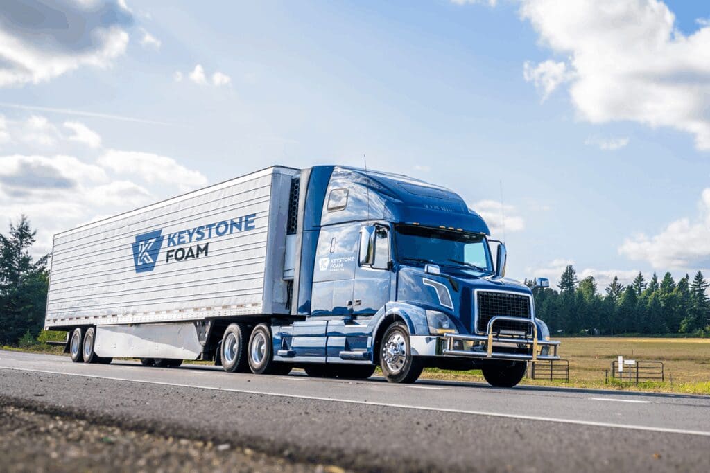 keytone foam trucking - keystone foam